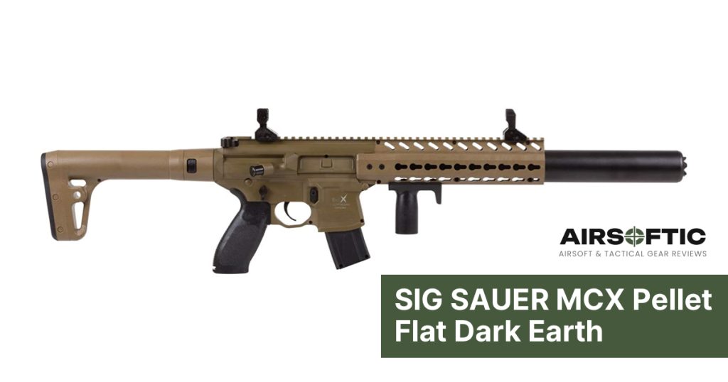 SIG SAUER MCX Pellet Flat Dark Earth